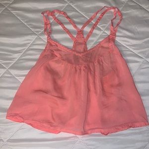 Pink crop top